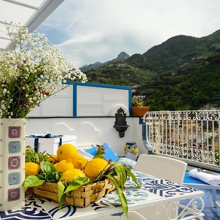 Grecale - Amazing Apartment With Patio And Sea View Maiori Eksteriør bilde