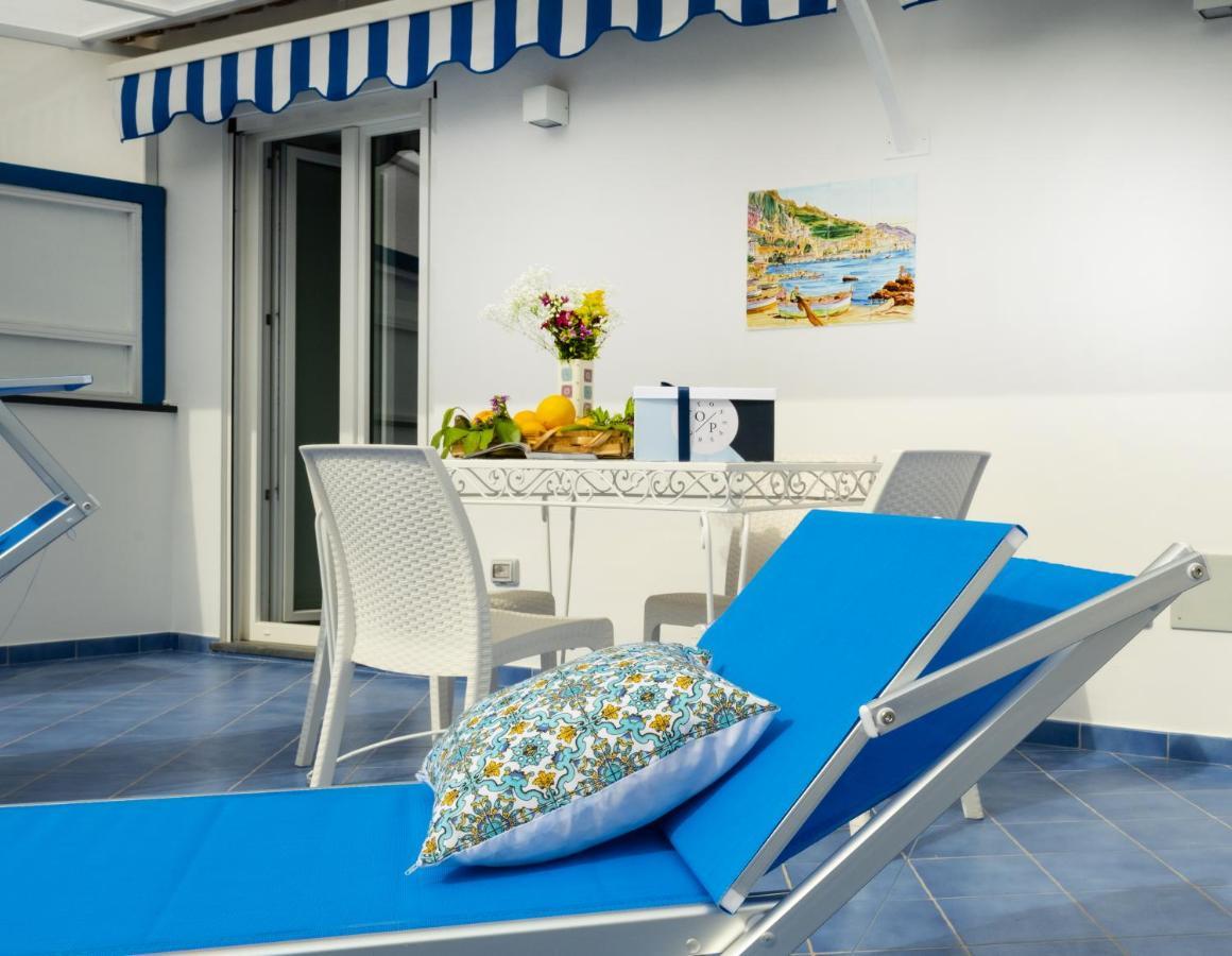 Grecale - Amazing Apartment With Patio And Sea View Maiori Eksteriør bilde
